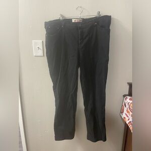 Women’s Faded Glory size 20W Black Jeans